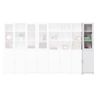 obis 書櫃 櫥櫃 收納櫃 系統櫃 艾美白色1.3尺二門書櫃（右開）