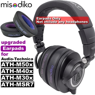 Misodiko 升級的耳墊墊可替代 Audio-Technica ATH-M50x / M40x / M30x / M