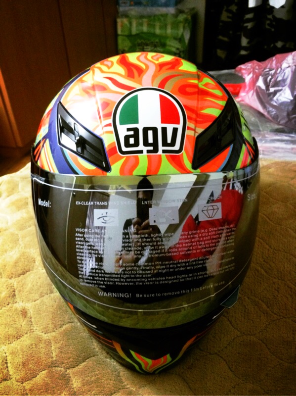 AGV K3 K4 電鍍 金 鏡片 全新 副廠 非 原廠 默片 透明 電彩