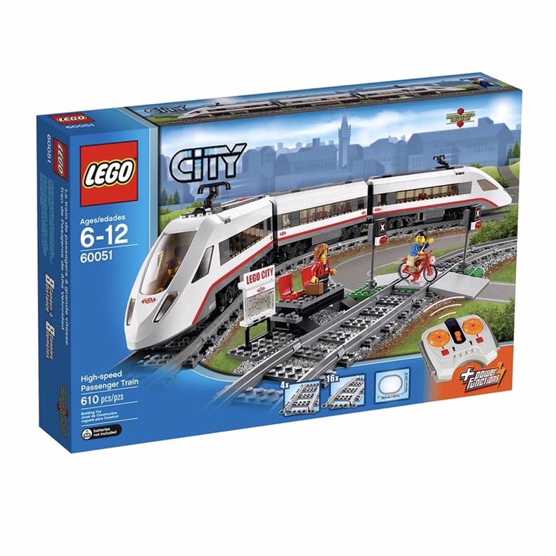 〔森愛玩〕LEGO 60051 CITY系列 高速客運火車