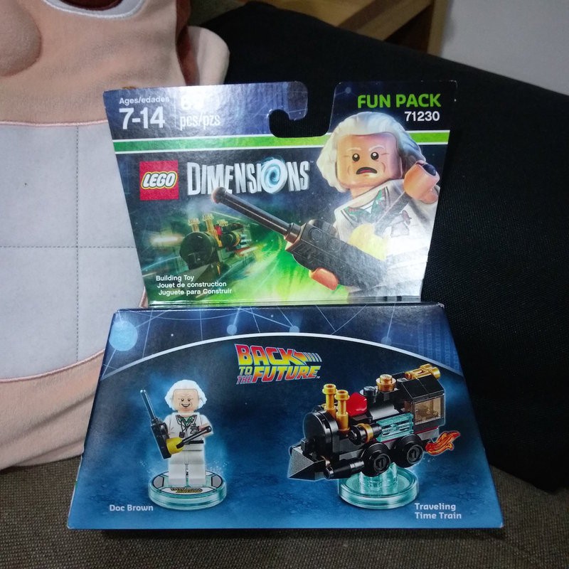 樂高次元 Lego Dimensions 71230 回到未來 布朗博士 DOC BROWN