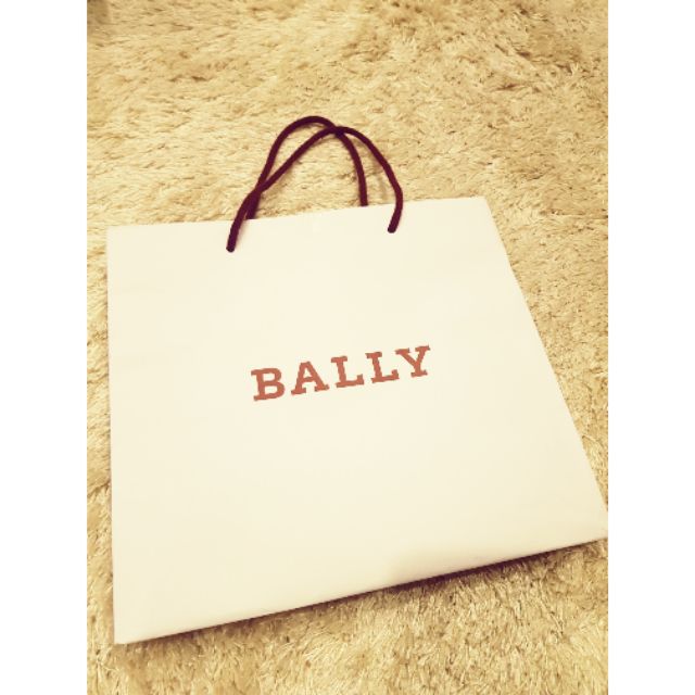 Bally ♡ 瑞士精品專櫃紙袋