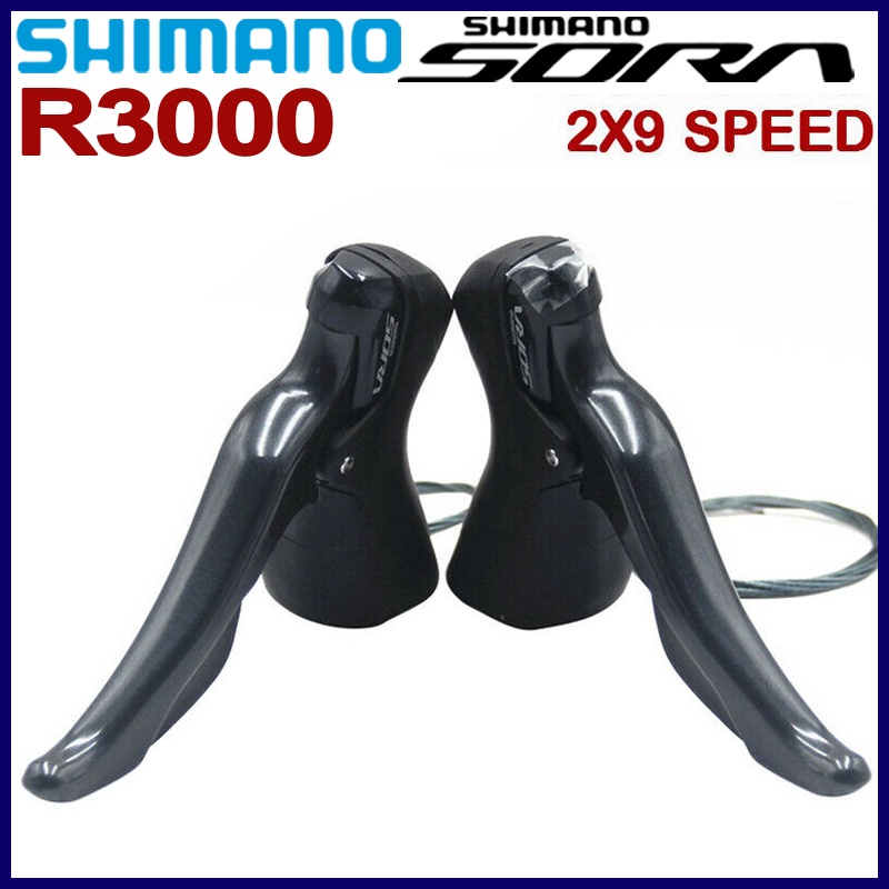 Shimano Sora ST R3000 R3030 變速桿 3x9 速度/2x9 速度公路自行車雙控制變速桿變速器帶