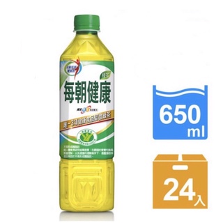 【每朝健康】綠茶650ml*24入