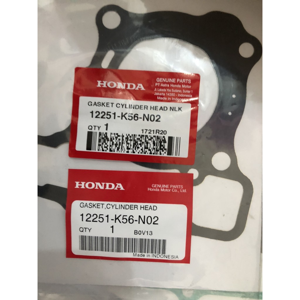 HONDA 本田原廠零件 2016 CBR150R 汽缸上墊片 12251-K56-N02
