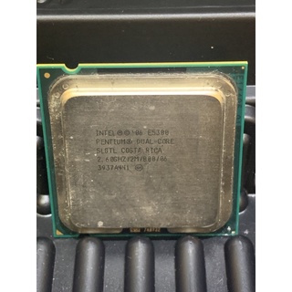 二手良品 INTEL 奔騰PENTIUM E5300 CPU/775腳位/雙核心2.6GHz