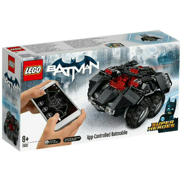 [qkqk] 全新現貨 LEGO 76112 App 遙控蝙蝠車 樂高DC蝙蝠俠系列