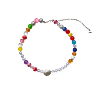 ［La Sirena Bracelets] 巴洛克串珠項鍊