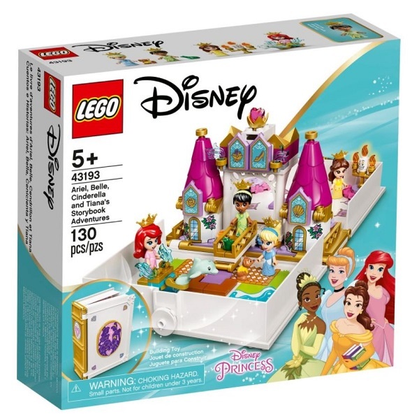 [ 玩樂磚家 ] LEGO 43193 Disney 愛麗兒貝兒仙杜瑞拉蒂安娜口袋故事書 迪士尼公主系列