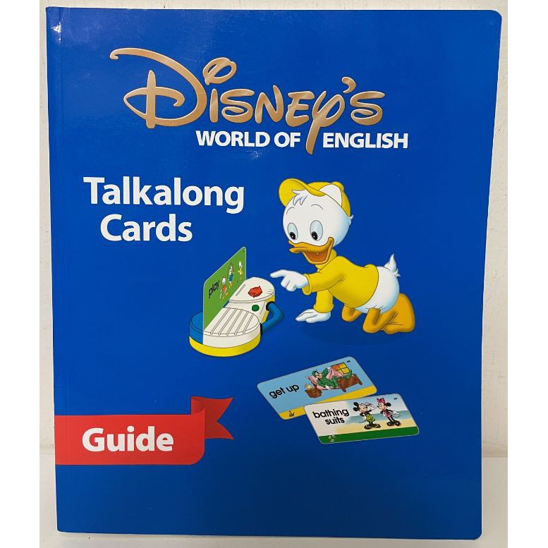 寰宇迪士尼美語 Talkalong Cards 數位雙面讀卡機 Guide 510張卡的卡片內容 Disney