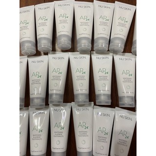 新款包裝.NU SKIN 潔白牙膏（白蓋）AP-24潔白牙膏，如新 nu skin AP-24牙膏，永久蘆薈護唇膏