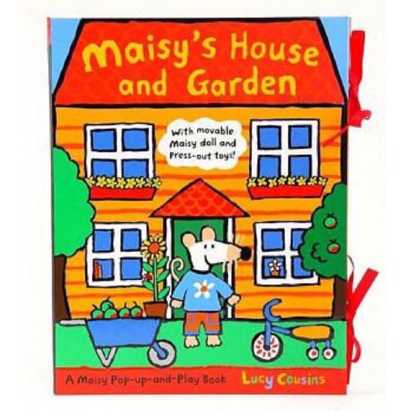 小鼠波波的家 Maisy’s House and Garden立體書 二手