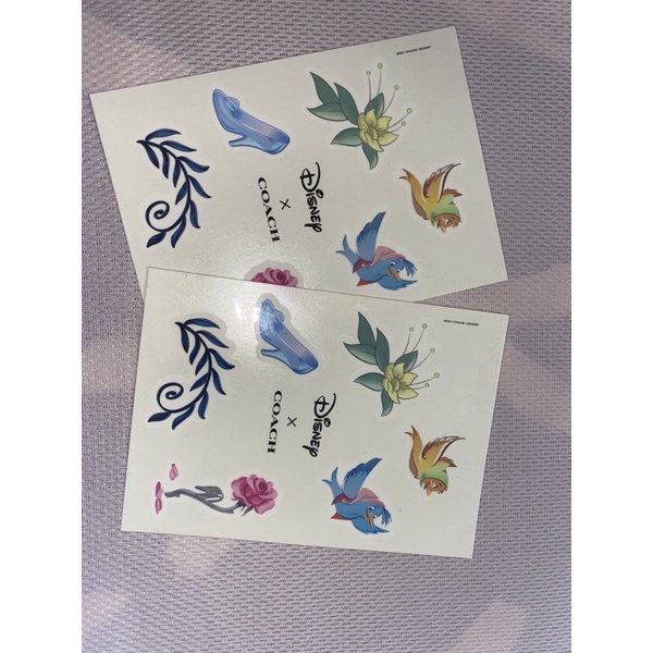 Coach X Disney紋身貼紙-全新現貨