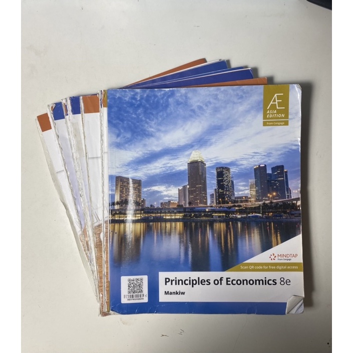 Principles of Economics 8e 經濟學 原文書 銘傳大學適用 二手書 已拆書