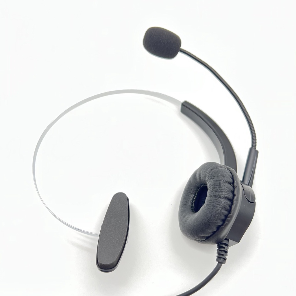 【仟晉資訊】東訊電話專用 專業降噪耳機麥克風 抗噪耳麥 單耳抗噪降噪
