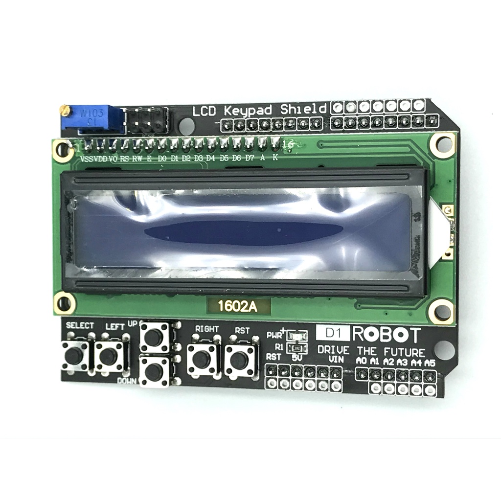 LCD1602 液晶 Arduino 擴展板 Keypad Shield