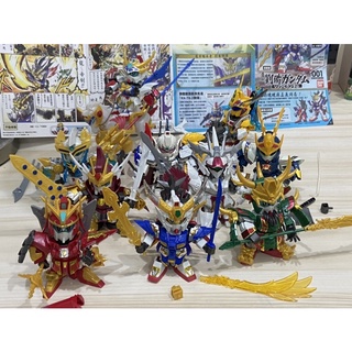 BANDAI 萬代 正版 三國傳 第一代 停產 BB 戰士 SD 鋼彈 RX 78-2 沙薩比 MSZ 006 010