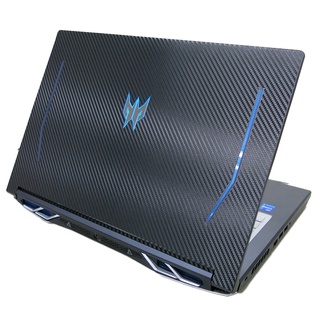 【Ezstick】ACER Predator PH317-55 黑色卡夢紋機身貼 (含上蓋+鍵盤週圍貼) 共二張