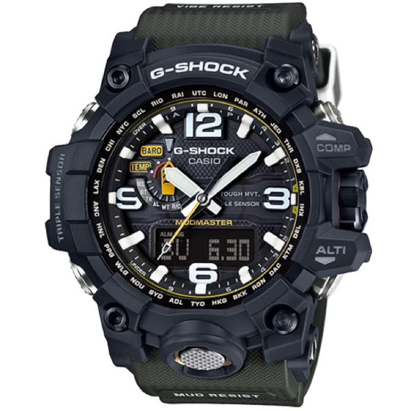 G-SHOCK 極限陸上冒險家太陽能腕錶(GWG-1000-1A3)