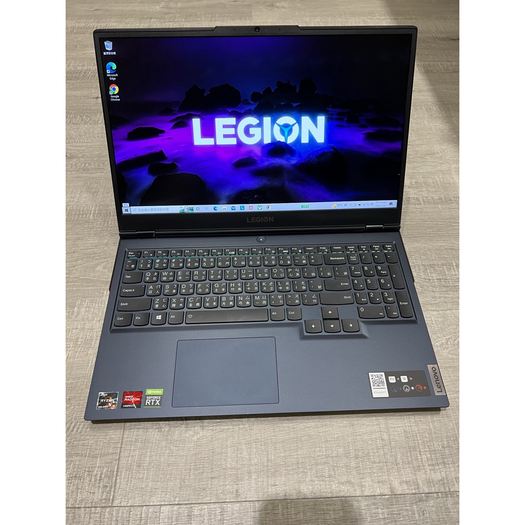 LENOVO 電競筆電 Legion 5 R5-5600H 16G 512G RTX3050 二手筆電 遊戲筆電