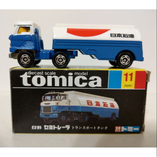 TOMY TOMICA 黑盒 11-2-12 日野 HINO 日本 石油 連結車 日本製