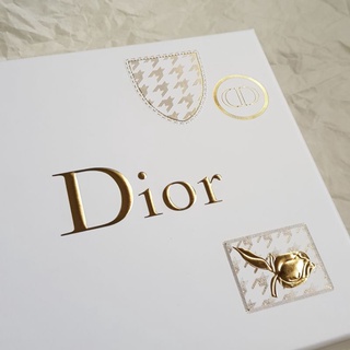 巴黎帶回 Dior 限量浮雕燙金禮盒 迪奧空盒 送禮 收納盒 珠寶盒 飾品盒 香水盒 名媛 低調奢華 文具盒