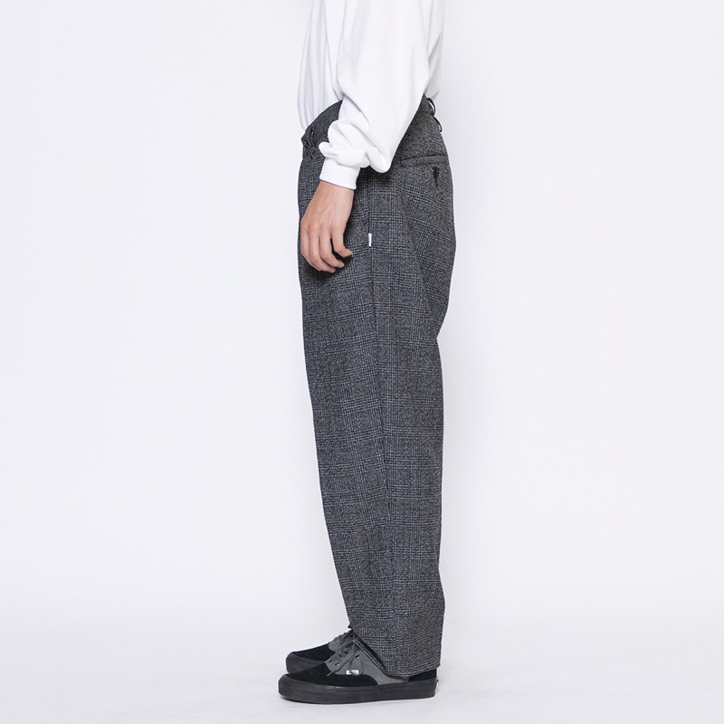 WTAPS TUCK TROUSERS WOOL TWEED TEXTILE M