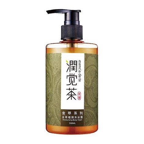 茶寶潤覺茶 金萃植潤茶籽沐浴露(350ml)【小三美日】 DS009116