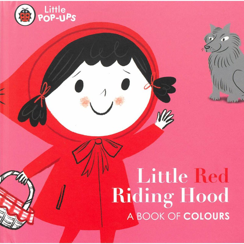 【麥克兒童外文書店】LITTLE RED RIDING HOOD: A BOOK OF COLOURS｜小紅帽