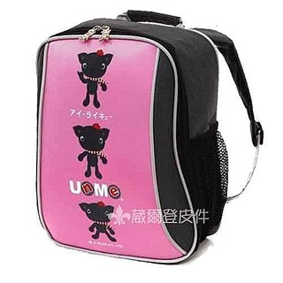 【葳爾登】UNME護脊書包小學生書包超輕背包內有夾層【台灣製】兒童後背包3037布面粉紅色，