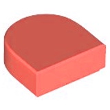 樂高 lego 珊瑚色 1x1 半圓 平滑 平片 平板 24246 6341396 Coral Tile Circle