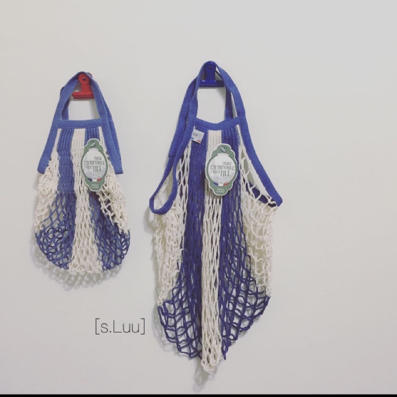 「s.Luu」現貨：法國品牌Filt漁網袋藍白拖M號短把 法國製造，日本愛用