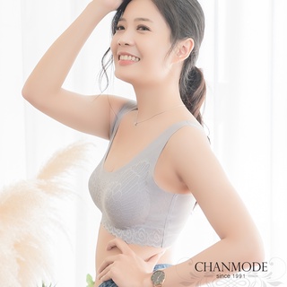 香茉 乳此舒適寬肩無痕蕾絲無鋼圈集中內衣 Chanmode