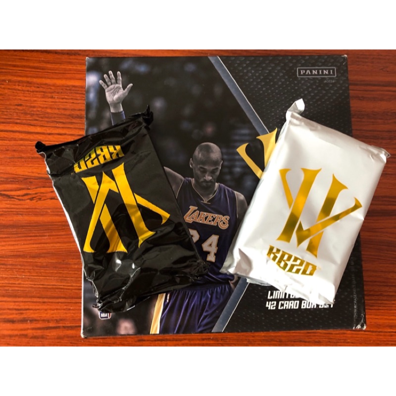 NBA2015-16 panini Kobe Bryant生涯退休珍藏紀念卡盒 惡棍英雄 球卡 球員卡