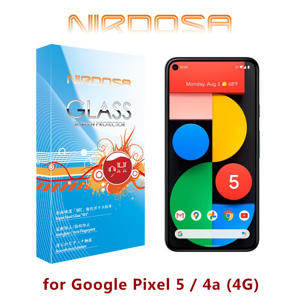 NIRDOSA Google Pixel 5 (5G) / 4a (4G) 鋼化玻璃 螢幕保護貼