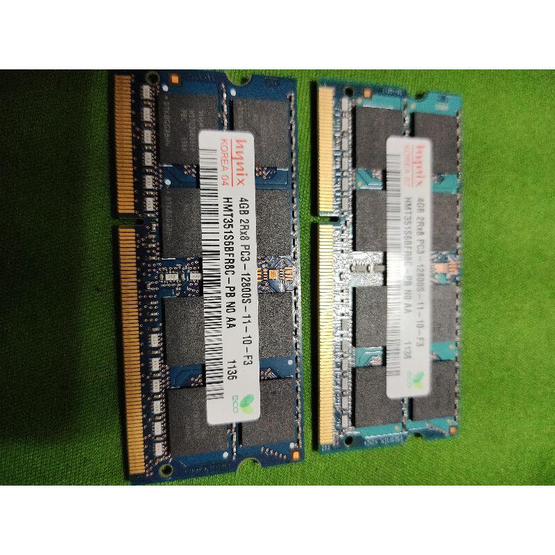 Hynix 筆電 記憶體 DDR3 1600 4GB*2