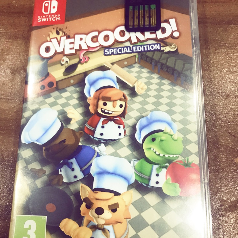 NS Switch overcooked special edition 煮過頭英文特別版