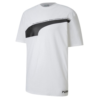 PUMA 流行系列Avenir短袖T恤(M) 男短袖上衣 59645702 白