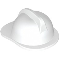 樂高 LEGO 白色 消防帽 安全帽 帽子 人偶 3834 6334509 White Headgear Helmet