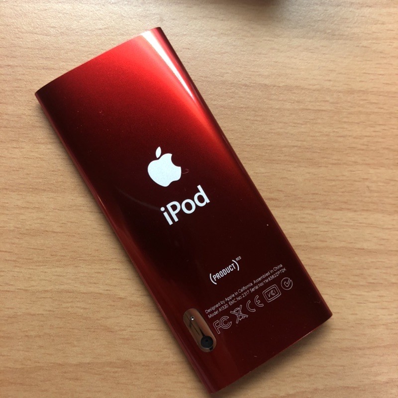 apple i pod nano 紅色限量版 有鏡頭
