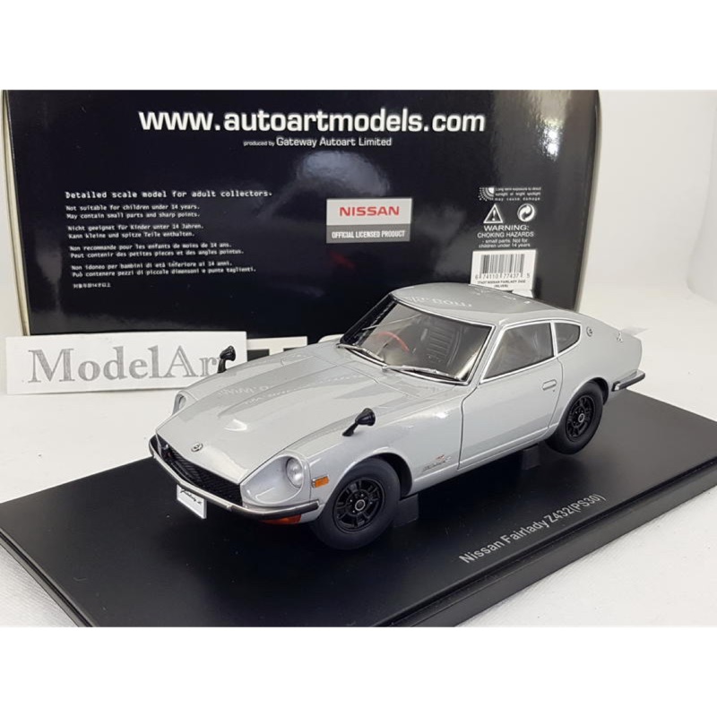 1 18 Autoart Nissan Fairlady 240 Z Z432 Ps30 銀 現貨跳水價 蝦皮購物