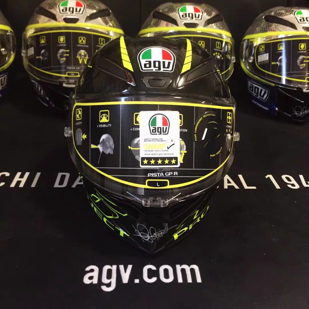 義大利agv pista gp-r project 3.0 羅西vr46全碳纖維騎行賽車頭盔安全帽機車冒全罩安| BeeCost 義大利agv pista gp-r project 3.0 羅西vr46全碳纖維騎行賽車頭盔安全帽機車冒全罩安| BeeCost