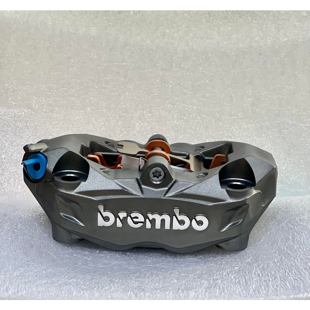 義大利 BREMBO 輻射卡鉗 AK550 卡鉗 灰底銀字 左/右