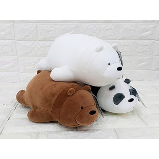 熊熊三賤客 胖達 阿極 大大 We Bare Bears 熊熊遇見你抱枕 熊熊抱枕 北極熊娃娃 熊熊遇見你 熊熊遇見你