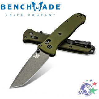 Benchmade BAILOUT 鋁柄Tanto全刃折刀 / M4鋼 / 537GY-1【詮國】