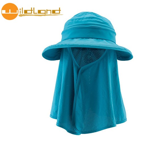 丹大戶外【Wildland】荒野 中性抗UV調節式時尚帽 抗曬功能 W1035-46 土耳其藍