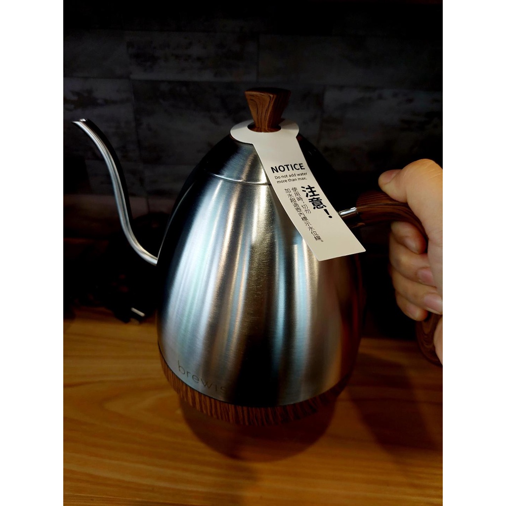 卡拉拉咖啡精品 Brewista Artisan 可調溫控 家用不鏽鋼細長嘴 手沖壺 1.0L