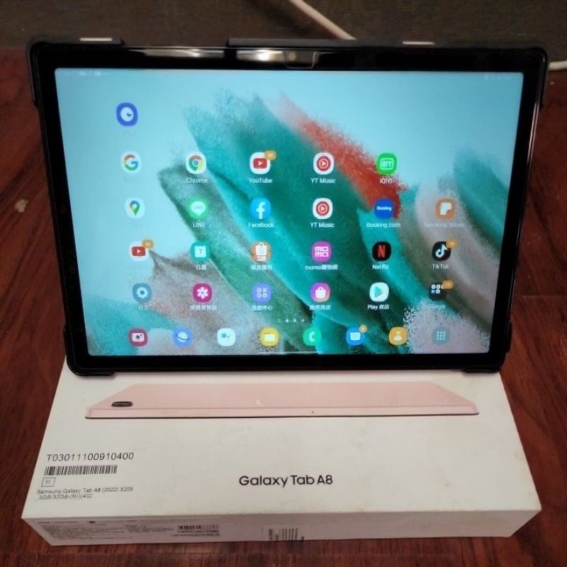 三星 Samsung Galaxy Tab A8 32GB 粉色玫瑰金 平板電腦 二手極新