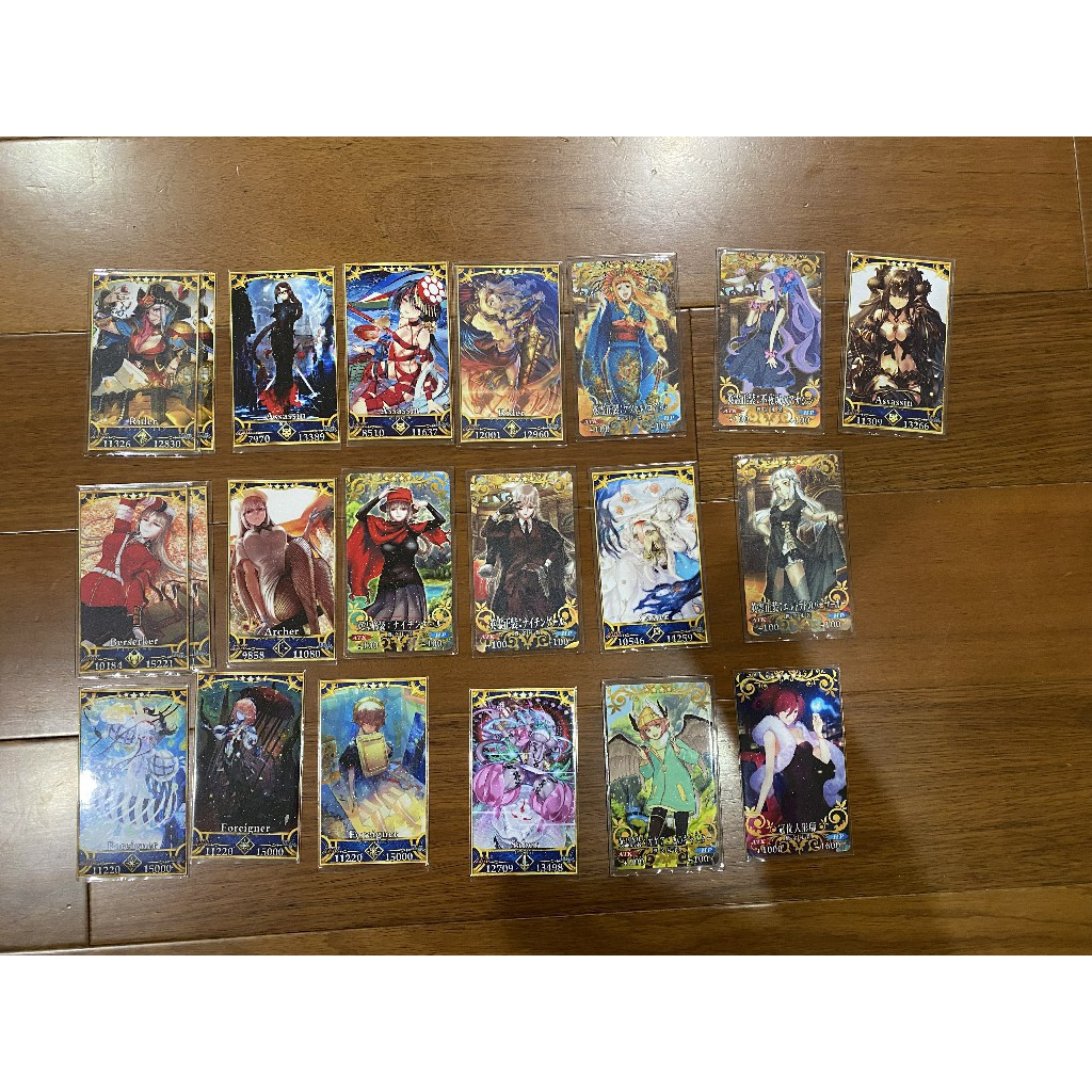 Fgo Fate Grand Order 手工訂製卡現貨特價區德雷克船長虞美人魁札爾武則天賽米拉米斯南丁格爾梵谷