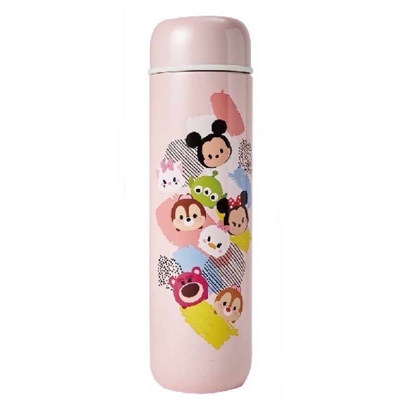 夢時代來店禮 Disney TSUM TSUM款保溫瓶  迪士尼 不鏽鋼保溫瓶 300ml
